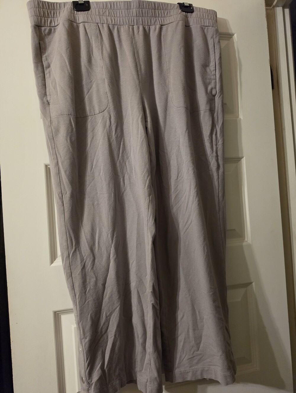 TWO PAIRS - AnyBody Women's Relaxed Pants in Grey